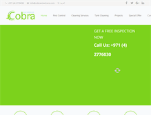 Tablet Screenshot of cobrasmartcare.com